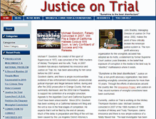 Tablet Screenshot of justiceontrial.org